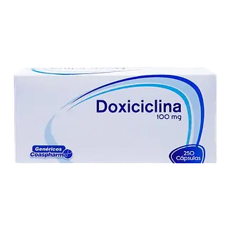 Doxiciclina 100 Mg Caja X 250 Capsulas Coaspharma
