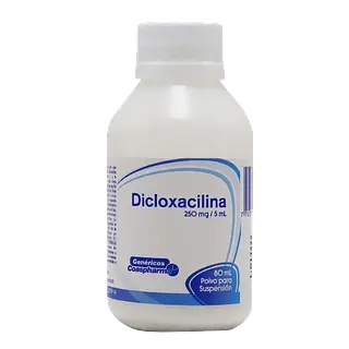 Dicloxacilina 250mg/5ml Fco * 80 Ml Coaspharma