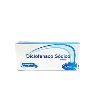 Diclofenaco 50 Mg Tabletas * 20 Coaspharma