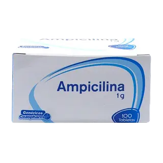 Ampicilina 1g Tab * 100 Coaspharma