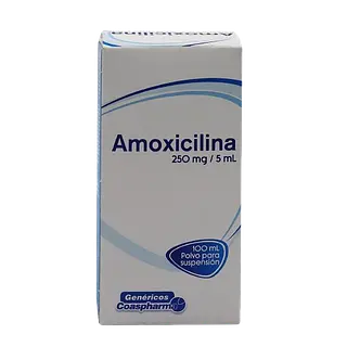 Amoxicilina 250mg/5ml Polvo Fco * 100ml Coaspharma