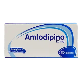 Amlodipino 10 Mg Tab * 10 Coaspharma