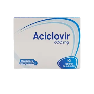 Aciclovir 800 Mg Tab * 10 Coaspharma