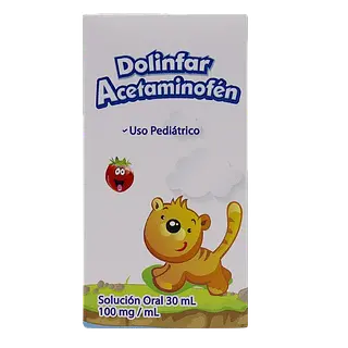 Acetaminofen 100 Mg/Ml Gotas * 30 Ml- Dolinfar