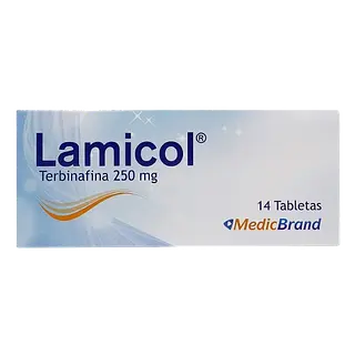 Lamicol 250 Mg Caja *14 Tab Medicbrand