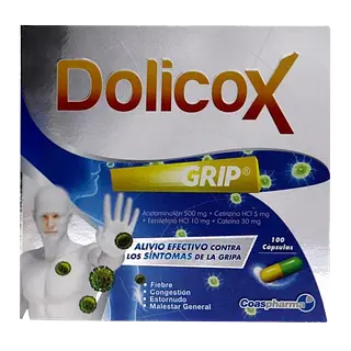 Dolicox Grip Caspulas *100 Medicbrand