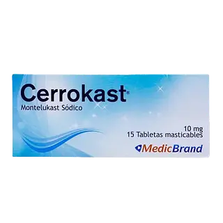 Cerrokast 10 Mg Tab Masticables X 15 Medicbrand