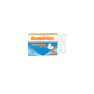 Sultamicilina 375 Mg Tab * 10 (Bacmicine) Bioquifar