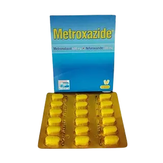 Metroni+Nitrofurazid 250 Mg Tab * 18 (Metroxazide) Bioquifar
