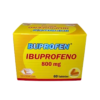 Ibuprofeno 800 Mg Tab * 60 (Buprofen) Labquifar