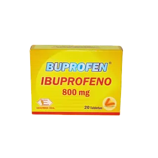 Ibuprofeno 800 Mg Tab * 20 (Buprofen) Labquifar