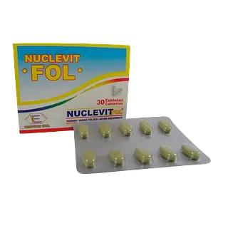 Hierro+Acido Folico Tab * 30 (Nuclevit Fol) Labquifar