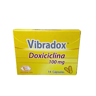 Doxiciclina 100 Mg Cap * 14 (Vibradox) Labquifar