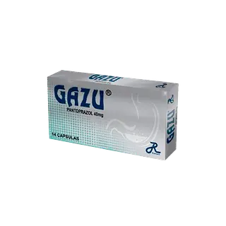 Gazu-Pantoprazol 40mg Caja * 14 Capsulas Ruecam