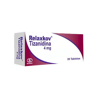 Tizanidina 4 Mg Tab * 20 (Relaxkov) Blaskov