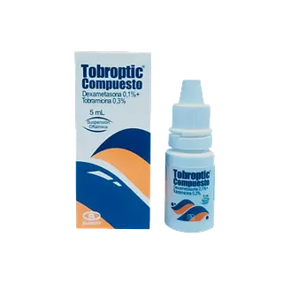 Tobramicina+Dexa Sol Oftal Fco*5ml(Tobroptic Comp) Blaskov
