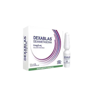 Dexametasona 8mg/2 Ml Dexablas Sol Inyect Cajax5 Amp Blaskov