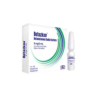 Betametasona 8 Mg/2ml Caja * 5 Amp (Betazkov) Blaskov