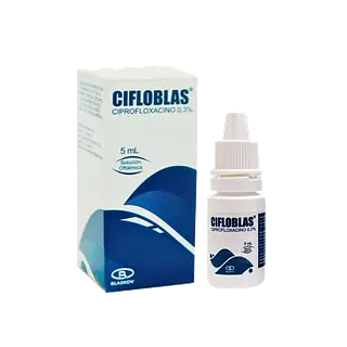 Ciprofloxacino 0.3% Sol. Oftal. Fco*5ml Cifloblas Blaskov