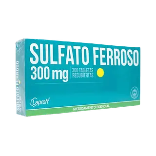 Sulfato Ferroso 300 Mg Grageas * 300 Laproff