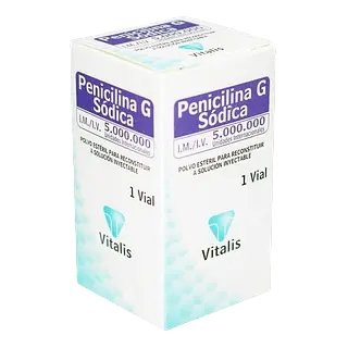 Penicilina G Sodica 5.000.000 Amp * 1 Vitalis