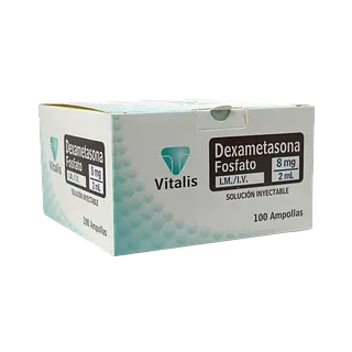 Dexametasona 8 Mg/2ml Amp * 100 Vitalis