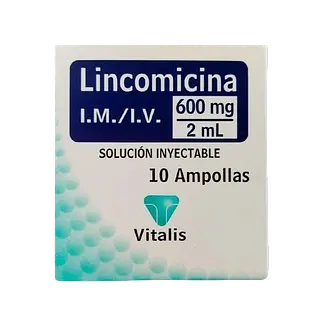 Lincomicina 600 Mg/2ml Amp * 10 Vitalis