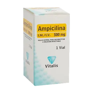 Ampicilina 500 Mg Amp * 1 Vitalis