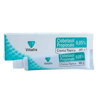 Clobetasol 0.05% Crema Tubo* 40 Gr Vitalis