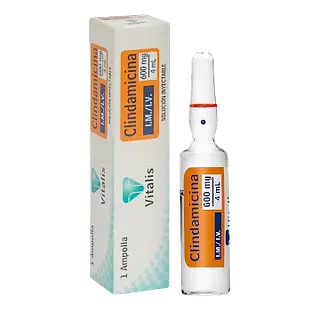 Clindamicina 600 Mg/4ml Amp * 1 Vitalis