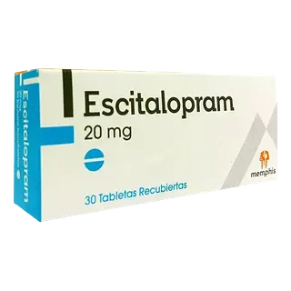 Escitalopram 20 Mg Tab Recub * 30 Memphis
