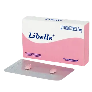 Levonorgestrel 0.75 Mg Tab*2 (Libelle) Novamed