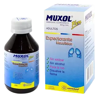 Ambroxol Adultos Fco*120ml (Muxol Flem) Novamed