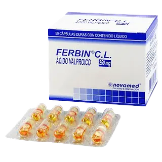 Acido Valproico 250mg Caps*50 (Ferbin) Novamed