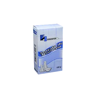 Sulfato De Magnesio Caja * 100 Gr Disanfer
