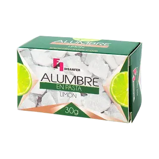 Alumbre En Barra. Limòn Barra * 30 Gr Disanfer
