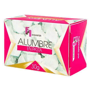 Alumbre En Barra Natural Barra * 30 Gr Disanfer