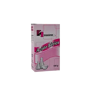 Acido Borico Caja * 100 Gr Disanfer