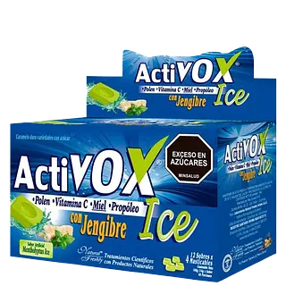Activox Ice Con Jengibre Cja*12 Sb Natural Freshly