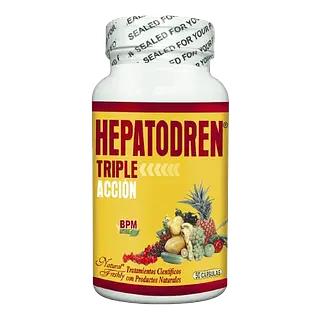 Hepatodren Triple Accion Fco * 50 Capsulas Natural Freshly