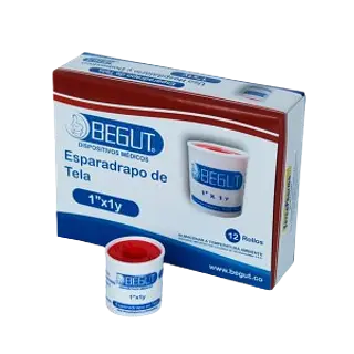 Esparadrapo Tela 1 X 1 Caja *12 Begut