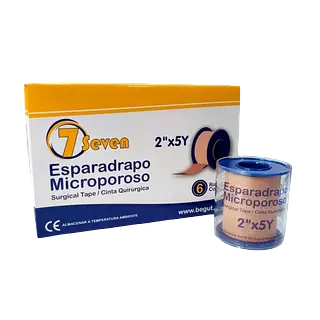 Esparadrapo Microporoso 2"X 5 Bolsa X 6 Und Begut