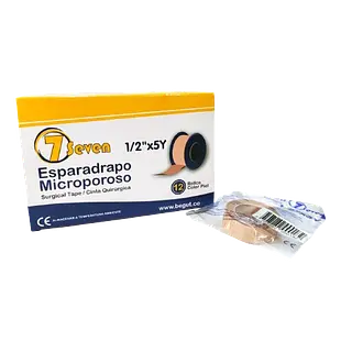 Esparadrapo Microporoso 1/2"X 5 Bolsa X 12 Und Begut