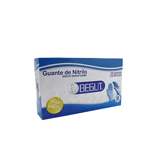 Guante Nitrilo Azul Talla M * 100 Begut