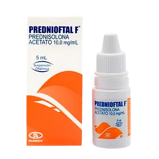 Prednisolona Acetato 10,0 Mg/Ml(Prednioftal)X5ml Susp Oftalmica Blaskov