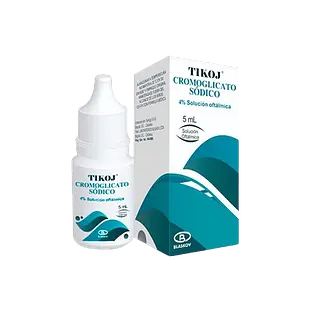 Cromoglicato Sodico 4% (Tikoj) Fcox5ml Sol Oftalmica Blasko