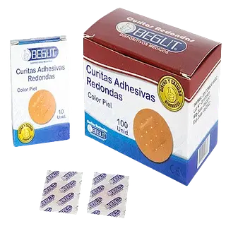 Curas Begut Adhesivas Redondas Color Piel X100 Und Begut