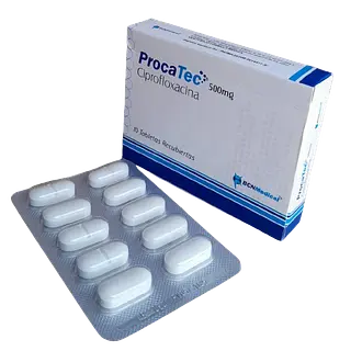 Ciprofloxacino 500 Mg Tab 10 (Procatec) Bcn Medical