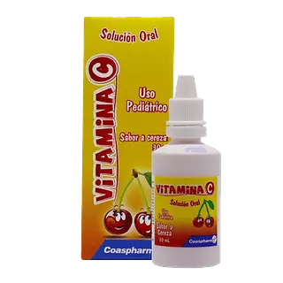 Vitamina C 100 Mg/Ml Sol. Oral * 30 Ml Coaspharma