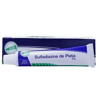 Sulfadiazina De Plata 1% Tubo * 30 Gr Coaspharma